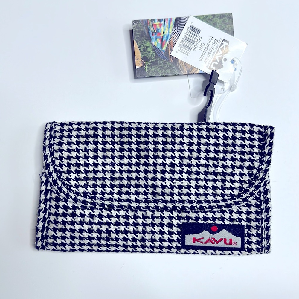 Kavu Big Spender Houndstooth Wallet